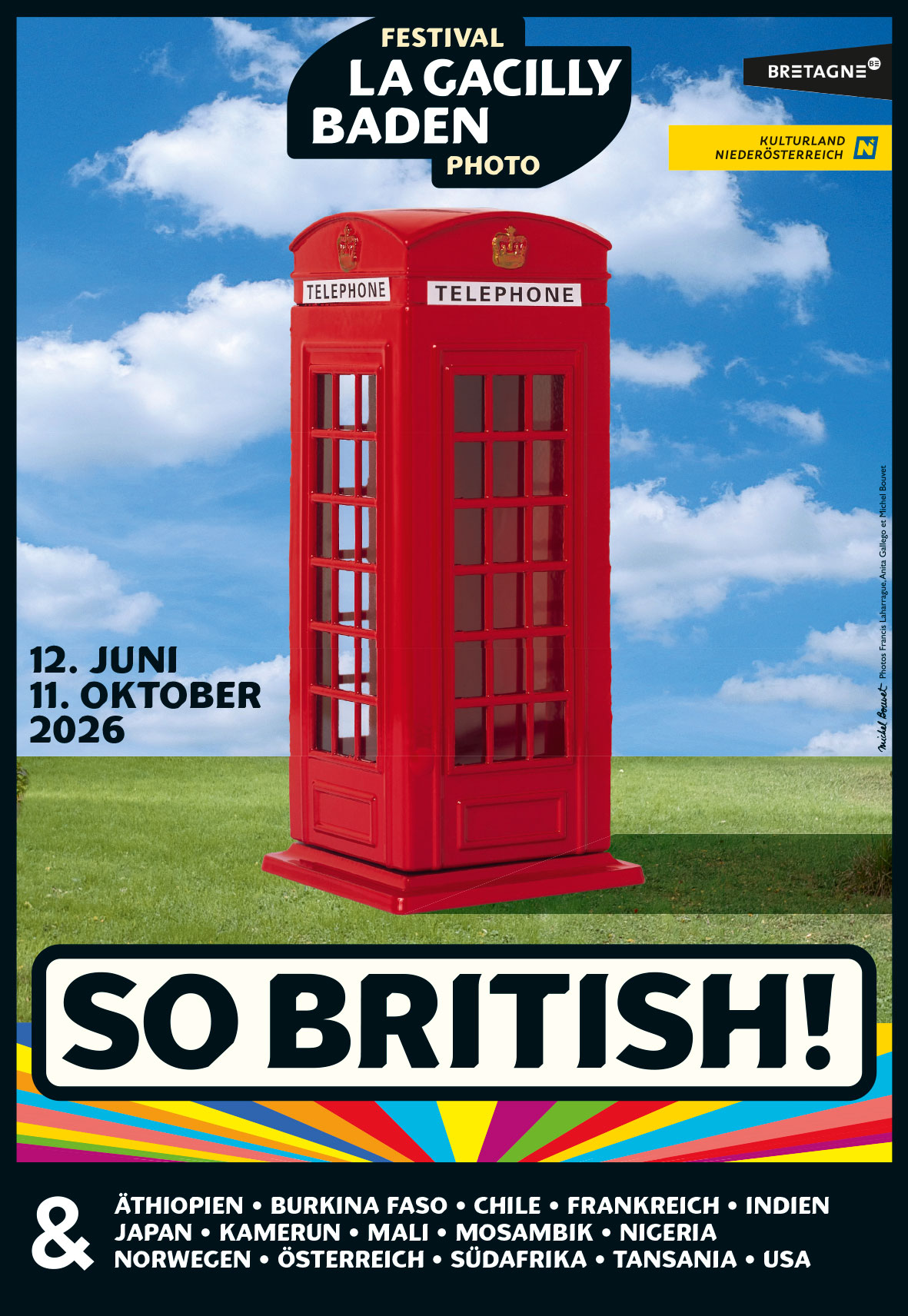 FESTIVAL LA GACILLY-BADEN PHOTO 2026 – SO BRITISH!